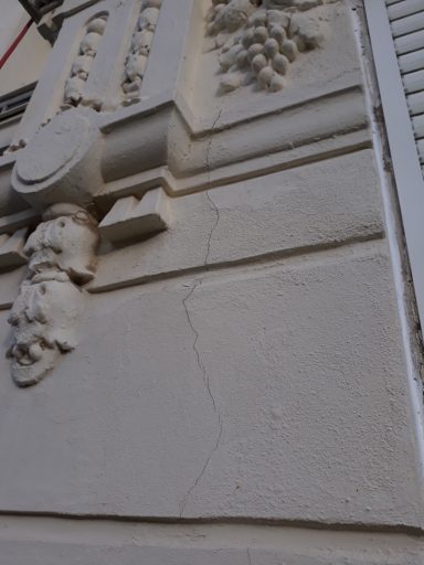 traitement de fissures sur façade